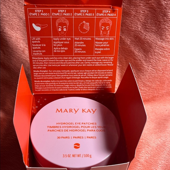 Mary Kay Pink Hydrogel Eye Patches - Picture 7 of 8